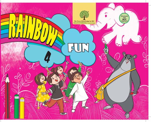 Rainbow Fun ABC for UKG (Pre-primary) Textbook Cover